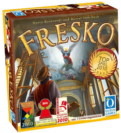 Fresko ist ein unterhaltsames Brettspiel